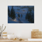 Poster Bienvenue dans l'impression Cwm (Cuisine)