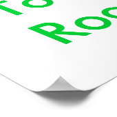 Poster Bienvenue Dans Ma Chambre ! (Coin)