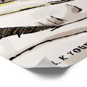 Poster Bienvenue Dans Ma Jungle (Coin)