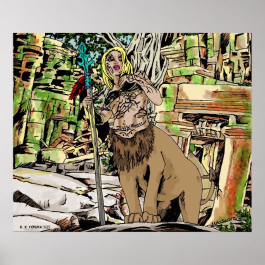 Poster Bienvenue Dans Ma Jungle (Devant)