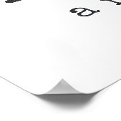 Poster Bienvenue dans notre ferme Pays Poulet rustique (Coin)