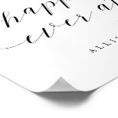 Poster Bienvenue dans notre joyeux panneau de réception (Coin)