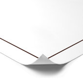 Poster Bienvenue de mariage tropical de Monstera Beach (Coin)