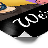 POSTER BIENVENUE DE RETOUR (Coin)