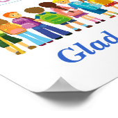 Poster Bienvenue de retour, heureux que vous soyez ici (a (Coin)