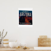 Poster bienvenue en arizona (Cuisine)