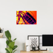 Poster - Bienvenue En Enfer. (Bureau à domicile)