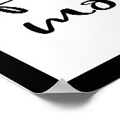 Poster Bienvenue Halloween | Longueur de la porte mortell (Coin)