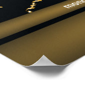 Poster Bienvenue Invitation d'anniversaire modifiable (Coin)