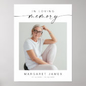 Poster Bienvenue mémorial de photo Boho BLAIR (Devant)