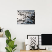 Poster Bienvenue mortels stupides Zombie Skeleton effraya (Bureau à domicile)