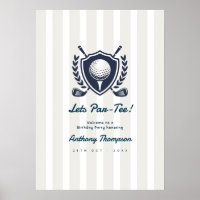 Bienvenue Navy & Cloud Dancer Préparatoire Golf An