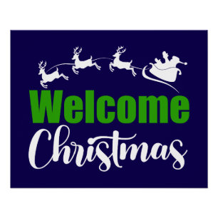 Poster Bienvenue Noël-85101