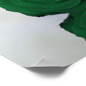 Poster Bienvenue ! Plan de table alphabétique Emerald Ros (Coin)