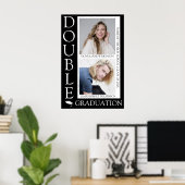 Poster Bienvenue pour la remise des diplômes en commun (Bureau à domicile)