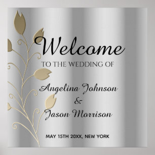 Poster Bienvenue pour Noces d'Argent