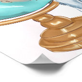 Poster Bienvenue rose ONEderful World 1er premier anniver (Coin)