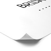 Poster Bienvenue Signe de Fête de Fiançailles aux Citrons (Coin)