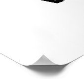 Poster Bienvenue simple au logo de l'entreprise Toute cou (Coin)