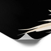 Poster Bienvenue Soirée Mariage Blush Rose Floral Or Noir (Coin)