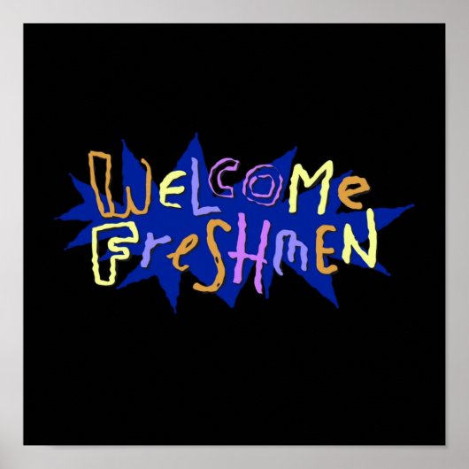 Poster Bienvenue Stickers Nickelodeon 90s Freshmen et TS (Devant)