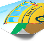 Poster Bienvenue sur la bannière de l'école (Coin)