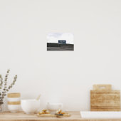 Poster Bienvenue sur l'affiche de l'Utah (Cuisine)