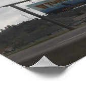 Poster Bienvenue sur l'affiche du Wyoming (Coin)