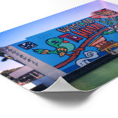 Poster Bienvenue sur mesure à Miami Beach Florida Graffit (Coin)