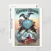 poster bier briefkaart (Voorkant / Achterkant)