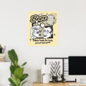 Poster Bière (Bureau à domicile)
