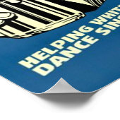 Poster Bière - Aider Les Blancs À Danser Depuis 1842 (Coin)