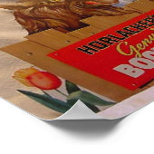 Poster Bière Bock authentique de Horlacher (Coin)