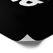 Poster Bière - Ce n'est plus seulement pour le petit-déje (Coin)