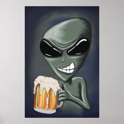 Poster Bière C'est ce que nous buvons II Imprimer (Devant)