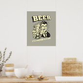 Poster Bière : C'est un séjour en Can (Cuisine)