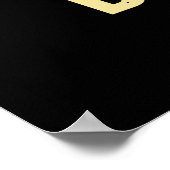 Poster Bière d'été et soleil (Coin)