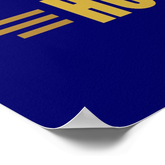 Poster Bière drôle (Coin)