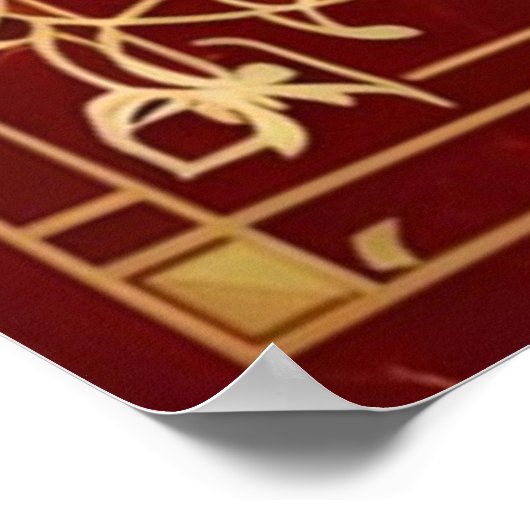 Poster Bière et barbecue Ensemble (Coin)