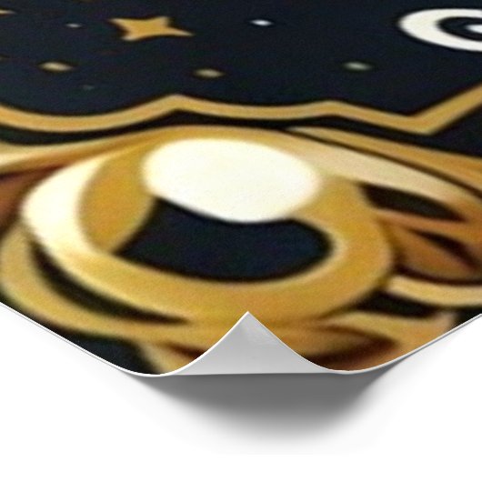 Poster Bière Et BBQ Ensemble (Coin)