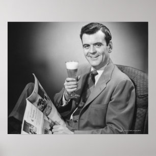 Poster Bière froide