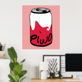 Poster Bière polonaise (Piwo) (Bureau à domicile)
