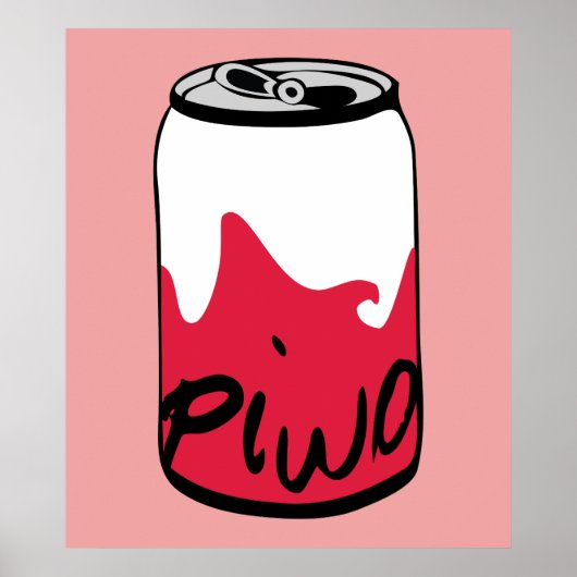 Poster Bière polonaise (Piwo) (Devant)