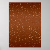 Poster Bière Racine avec minuscules bulles Art Arrière - (Devant)