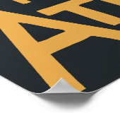 Poster Bière rétro française et Le Bon Bock (Coin)