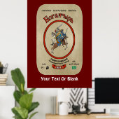 Poster Bière russe Bogatyr (Bureau à domicile)