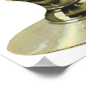 Poster Bière vintage Grasse Frosty, Boisson À Alcool (Coin)