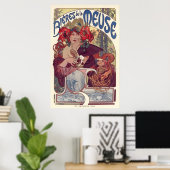 Poster Bieres de la Meuse (Bureau à domicile)