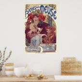 Poster Bieres de la Meuse (Cuisine)