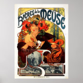 Poster Bieres De La Meuse (Devant)
